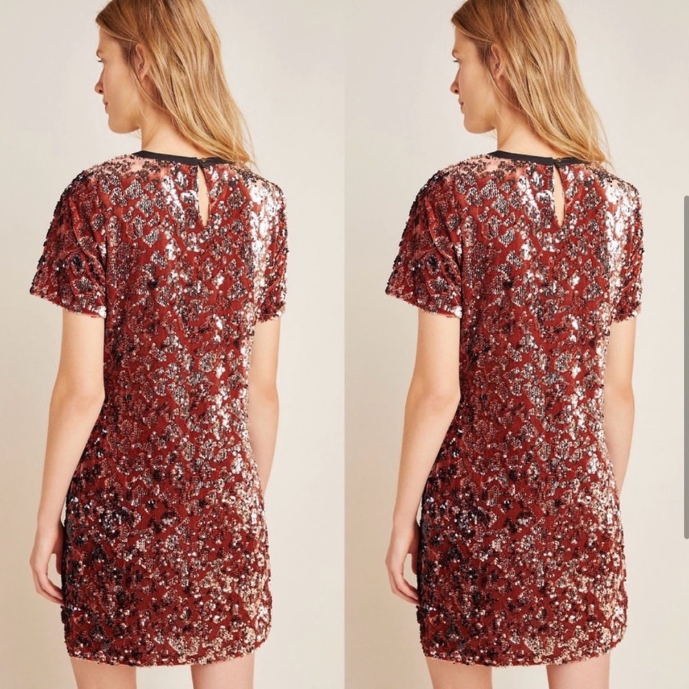 RO&DE Sequined Mini Dress - Picture 2 of 5